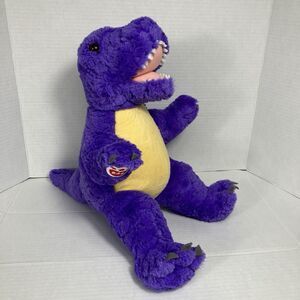 Build a Bear Purple T Rex Dinosaur Plush BAB 17 Inch